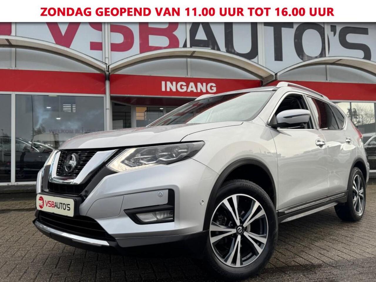 Nissan X-TRAIL 1.3 DIG-T AUT. 160PK LEER PANO-DAK NAVI TREKHAAK CAMERA AIRCO LMV