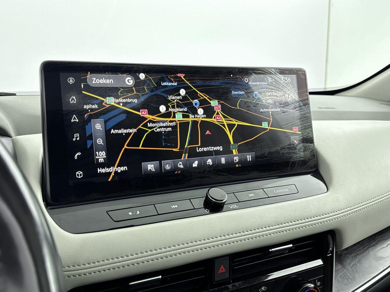 Nissan X-TRAIL 1.5 e-4orce Tekna 4WD | Apple Carplay & Android Auto | Trekhaak | Panorama- en schuifdak | 360 camera | Stoelverwarming | Stuurverwarming | Voorruitverwarming | ACC | LMV | Elektrische achterklep | TEKNA