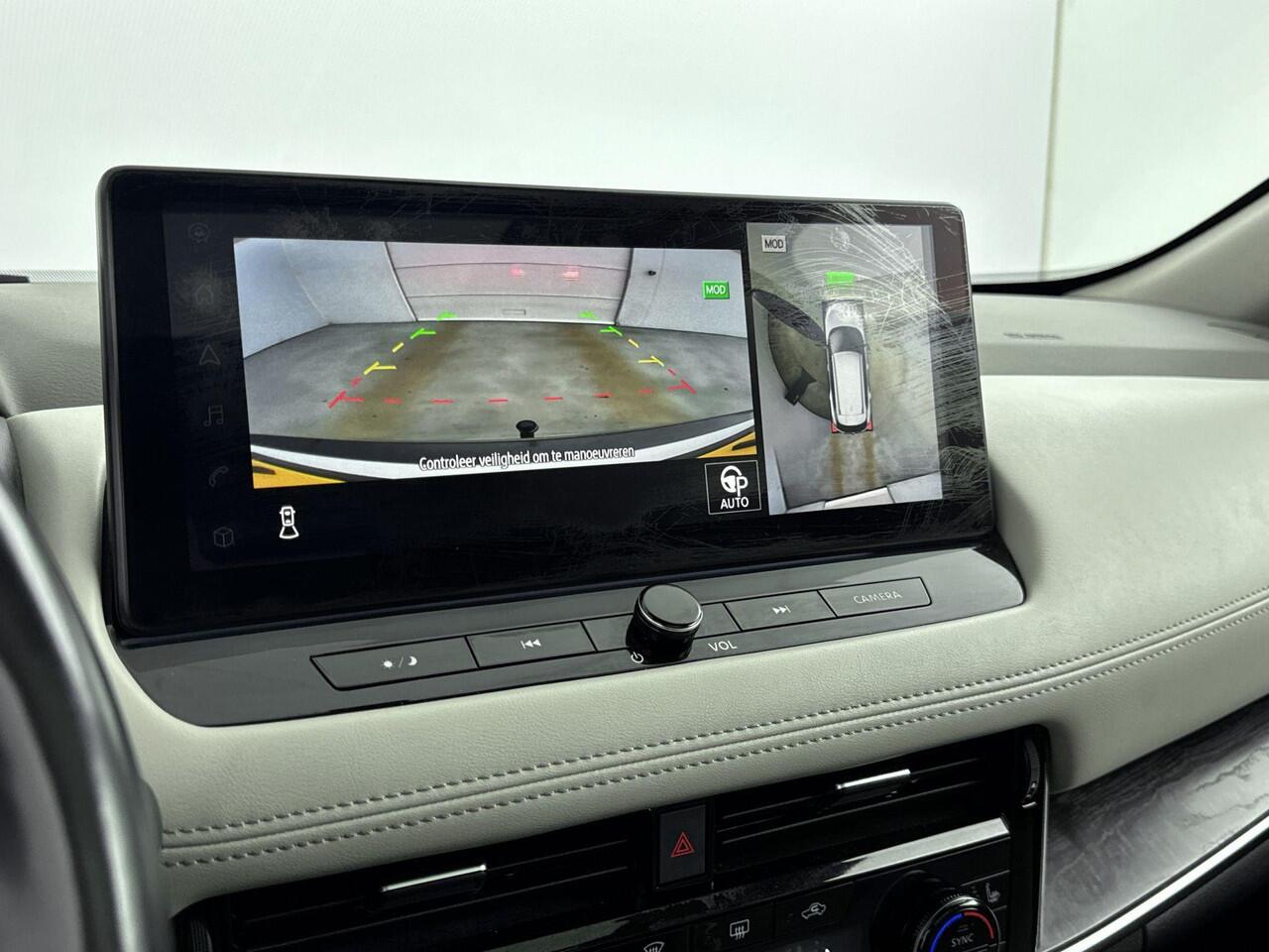 Nissan X-TRAIL 1.5 e-4orce Tekna 4WD | Apple Carplay & Android Auto | Trekhaak | Panorama- en schuifdak | 360 camera | Stoelverwarming | Stuurverwarming | Voorruitverwarming | ACC | LMV | Elektrische achterklep | TEKNA