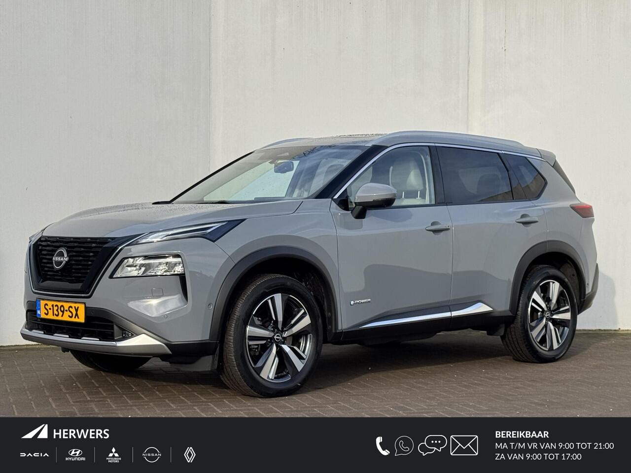 Nissan X-TRAIL 1.5 e-4orce Tekna 4WD / Stoelverwarming voor en achter / Schuif/kanteldak / Apple Carplay/Android Auto / Trekhaak (1800 KG) / 360 Graden camera