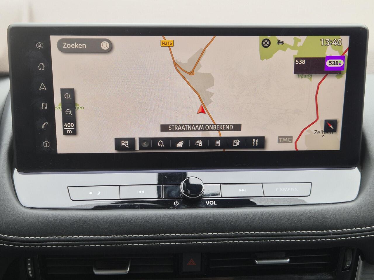 Nissan X-TRAIL 1.5 MHEV 163pk Tekna Automaat / HUD / Trekgewicht 2000 Kg / Elektrische achterklep / Apple Carplay Android Auto / Stuur-, Stoel en Achterbankverwarming / Adaptief CC / Rondomzicht camera / Voorruit verwarming /