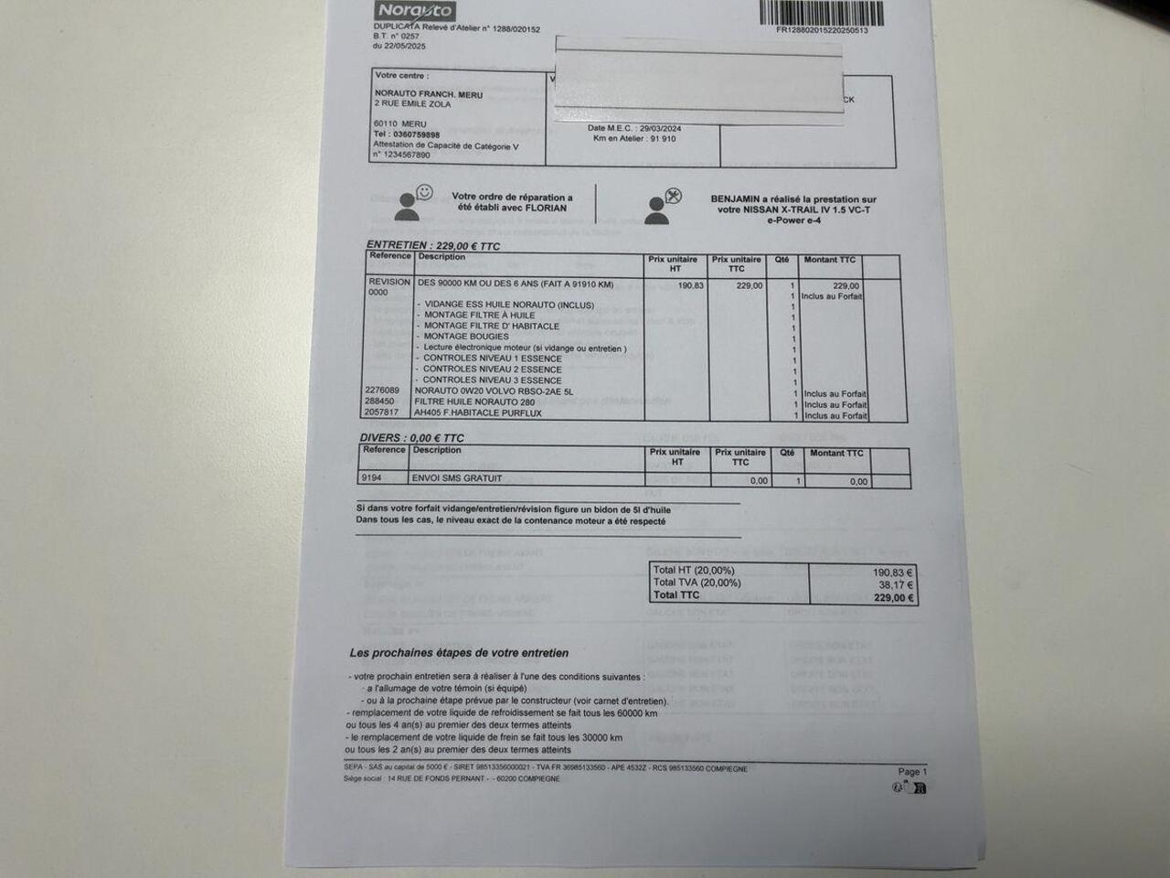 Nissan X-TRAIL 1.5 e-4orce Tekna Plus 4WD 7p. Automaat / 7 Persoons / Allseason banden / Panoramadak / HUD / Stuur-, Stoel en Achterbank verwarming / Trekgewicht 1650 kg / Rondomzicht camera / Elektrische achterklep /