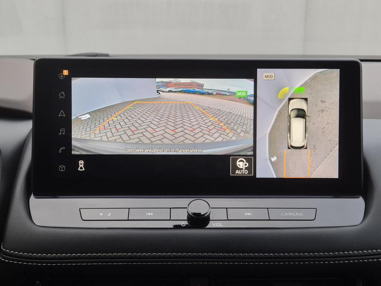 Nissan X-TRAIL 1.5 e-4orce Tekna 4WD Automaat / Fabrieksgarantie tot 05-2027 / Allseason banden / Trekgewicht 1.800 Kg / Head Up Display / Stuur-, Stoel en Achterbank verwarming / Adaptief CC / Elektrische achterklep /