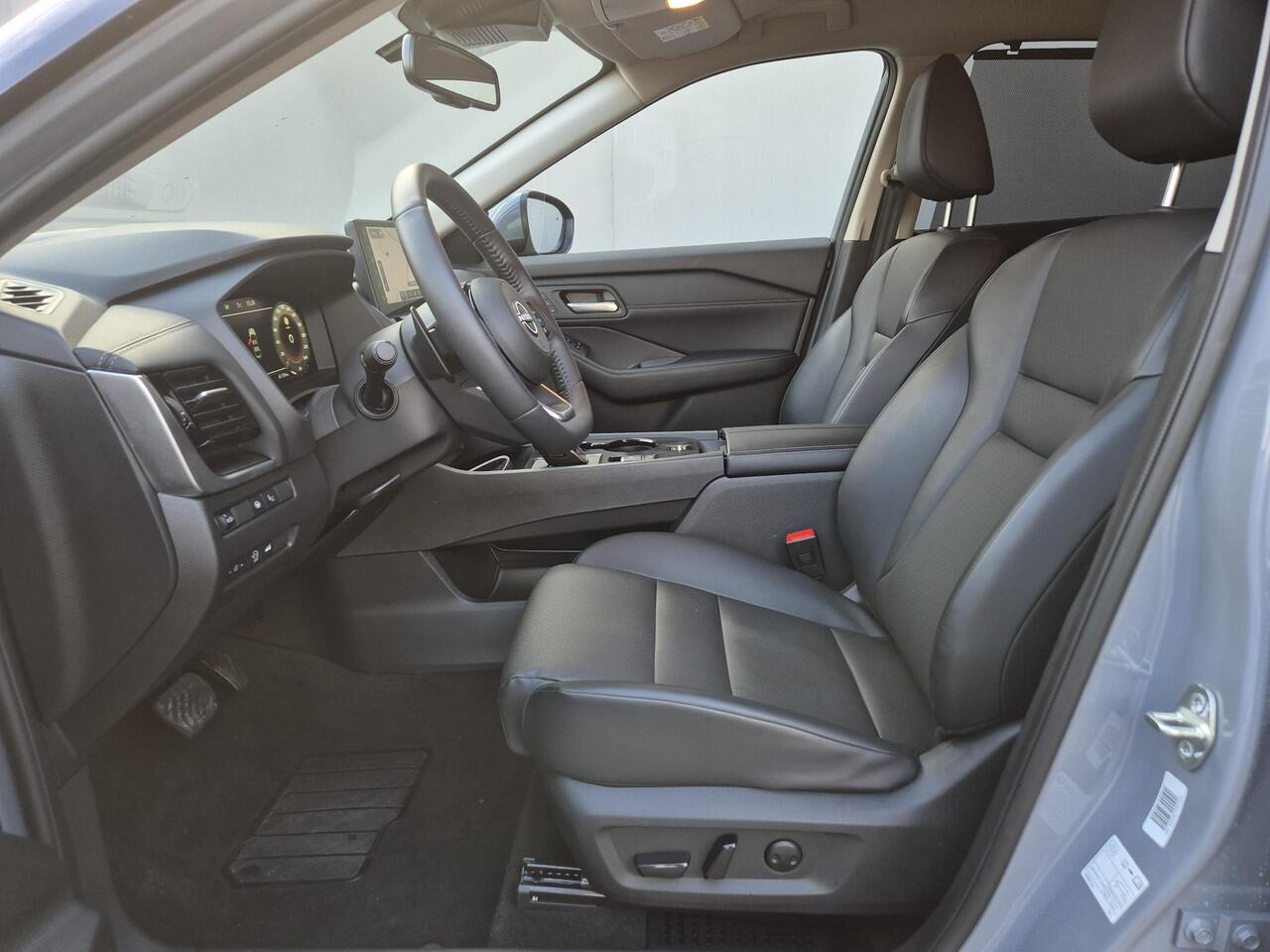 Nissan X-TRAIL 1.5 MHEV 163pk N-Connecta Automaat / Fabrieksgarantie tot 28-04-2028 / Trekgewicht 2000 kg / Allseason banden / HUD / Elektrische achterklep / Stuur-, Stoel en Achterbank verwarming / Rondomzicht camera /