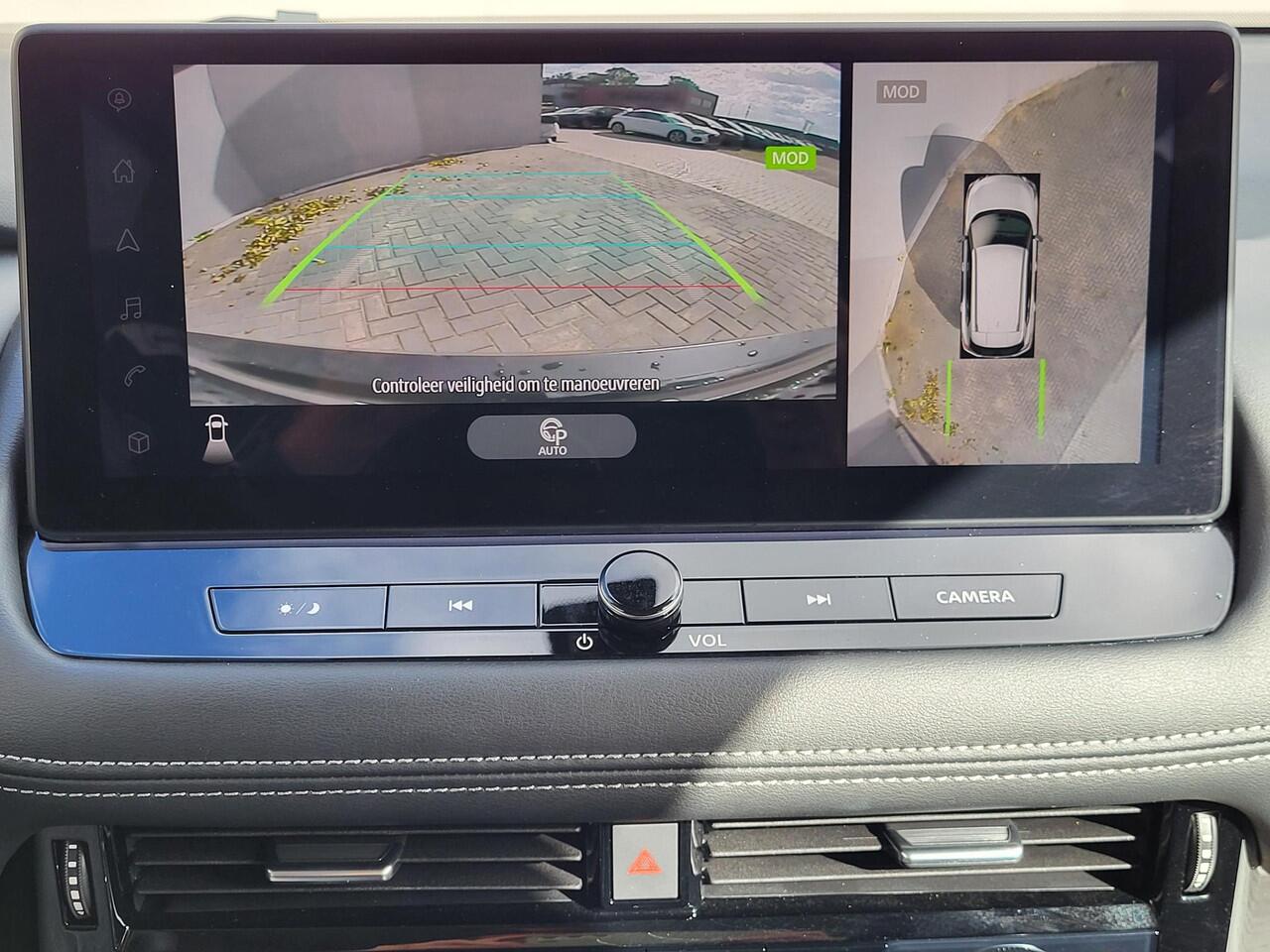 Nissan X-TRAIL 1.5 e-4orce Tekna 4WD / Automaat / Gratis vaste trekhaak 13-polig / 1.800 kg trekgewicht / Allseason banden / Apple Carplay / Android Auto / Stuur,- voorruit-, voorstoel- en achterbankverwarming / 360° camera / headup display / Verst. voorstoelen met gehe