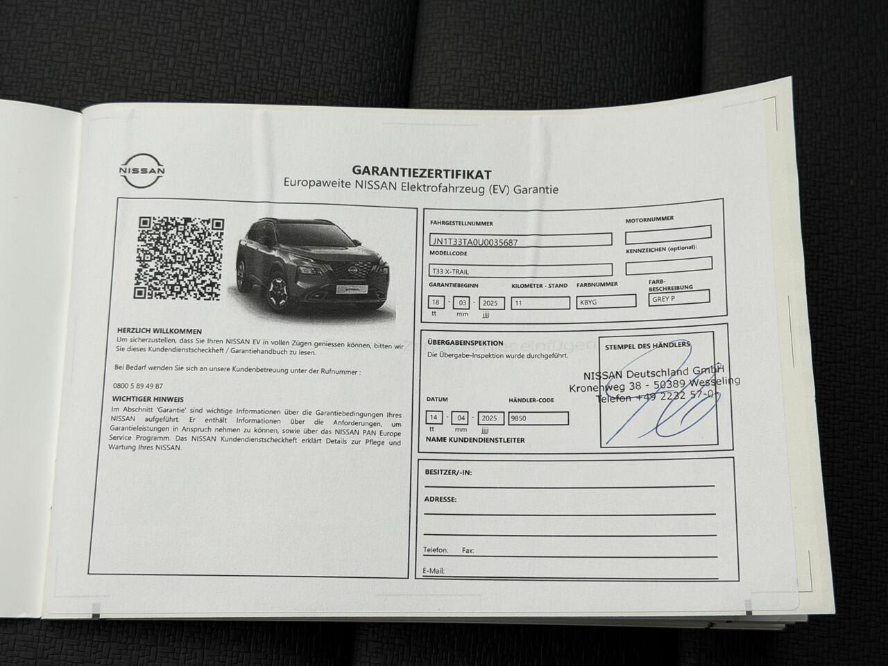 Nissan X-TRAIL 1.5 e-Power Tekna / Fabrieksgarantie tot 3-2028 / Dealer Onderhouden / HUD / 360 Camera / Lederen Bekleding / Adaptieve Cruise / Elektr. Stoelen + Memory / Elektr. Achterklep / Dodehoek Detectie / DAB / LED /