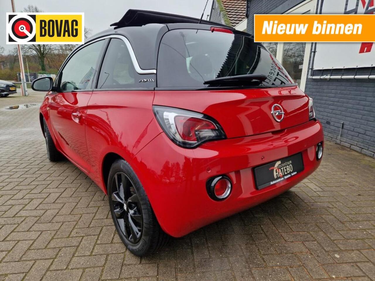 Opel ADAM 1.4i GLAM Favorit Cabriotop Sport Leder Apple car Cruise LM16Black AV.