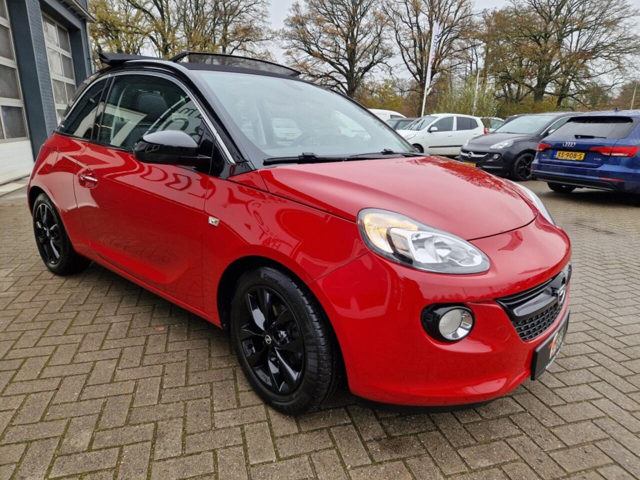 Opel ADAM 1.4i GLAM Favorit Cabriotop Sport Leder Apple car Cruise LM16Black AV.