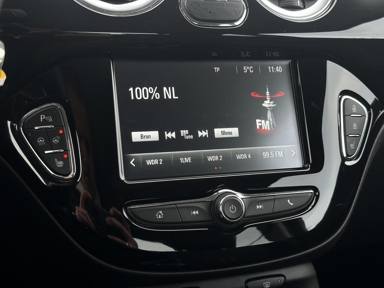 Opel ADAM 1.4 Glam BLACK JACK Limited Edition | Stoel-stuurverwarming | PDC |