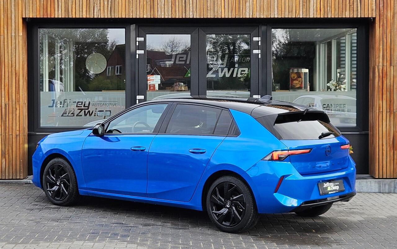 Opel ASTRA 1.2 Turbo GS stoel/stuurverwarming. 360 camera. voor/achter camera. Apple carplay. led. alcantara/leer. best stoel met memory.