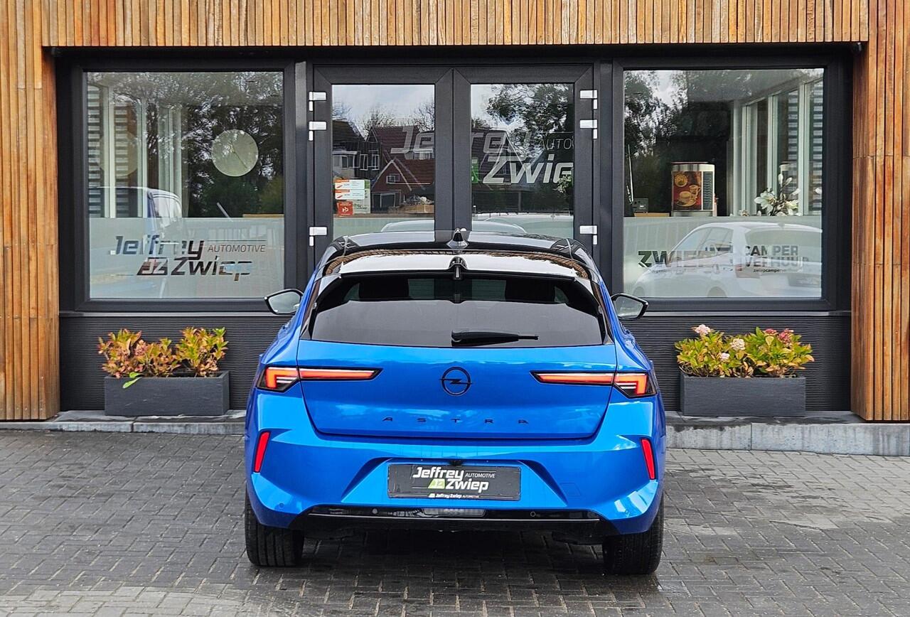 Opel ASTRA 1.2 Turbo GS stoel/stuurverwarming. 360 camera. voor/achter camera. Apple carplay. led. alcantara/leer. best stoel met memory.