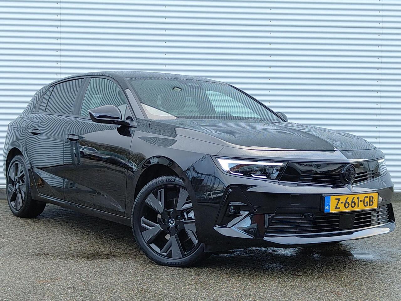 Opel ASTRA Electric GS 54kWh 156pk | LED PIXEL | ALCANTARA/LEDER | AGR-COMFORTSTOEL | TREKHAAK | ISOFIX | 360° CAMERA | ZWARTE HEMELBEKLEDING |