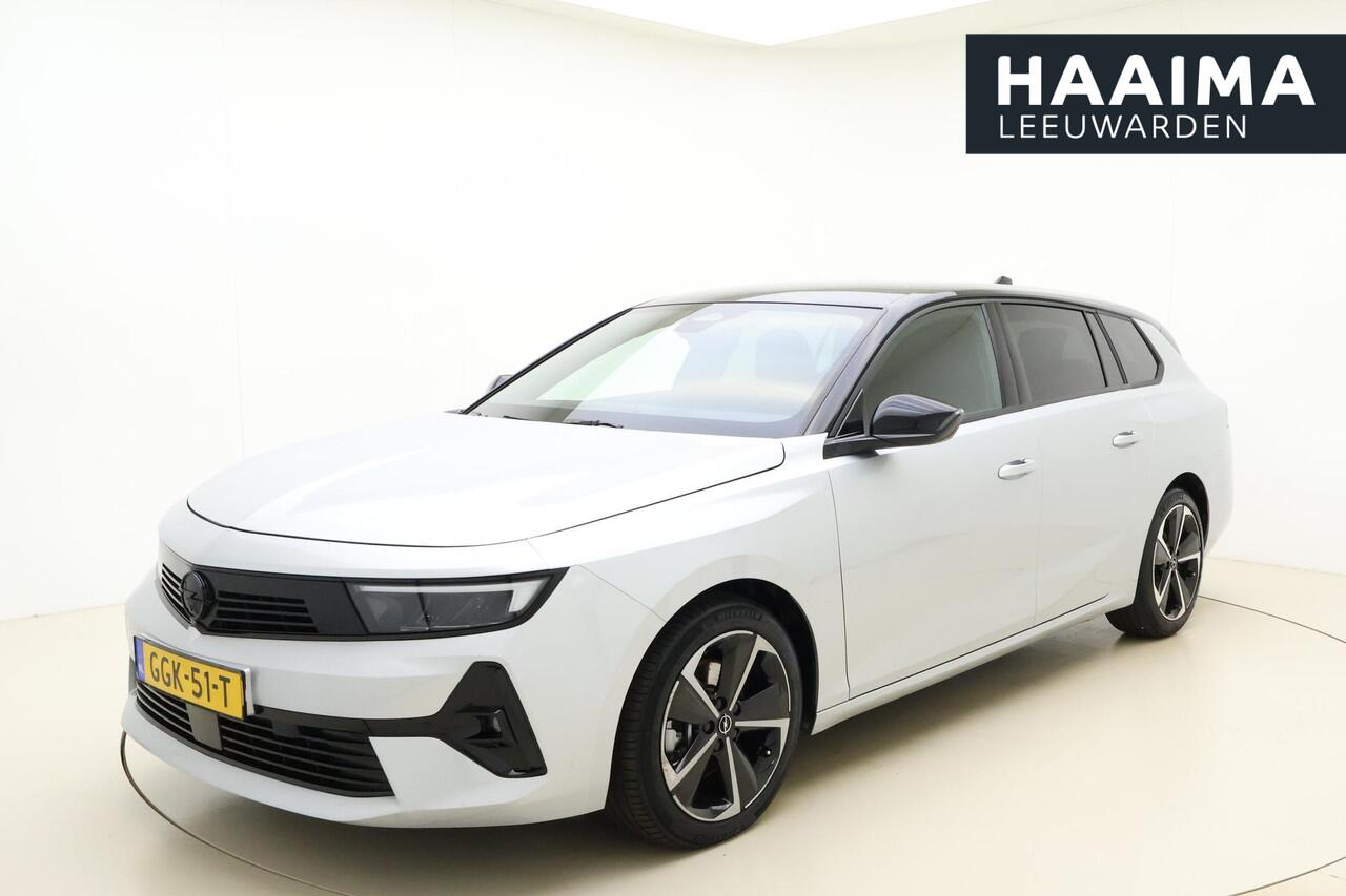 Opel ASTRA Sports Tourer 1.2 Turbo Hybrid GS 136 PK Automaat | Navigatie | Rondomzicht Camera | Stoel & Stuurverwarming | Keyless | Climate control | Getint glas