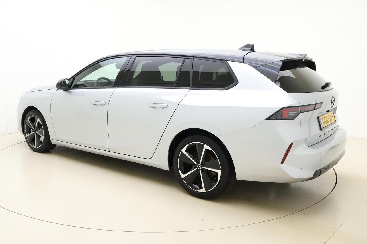 Opel ASTRA Sports Tourer 1.2 Turbo Hybrid GS 136 PK Automaat | Navigatie | Rondomzicht Camera | Stoel & Stuurverwarming | Keyless | Climate control | Getint glas