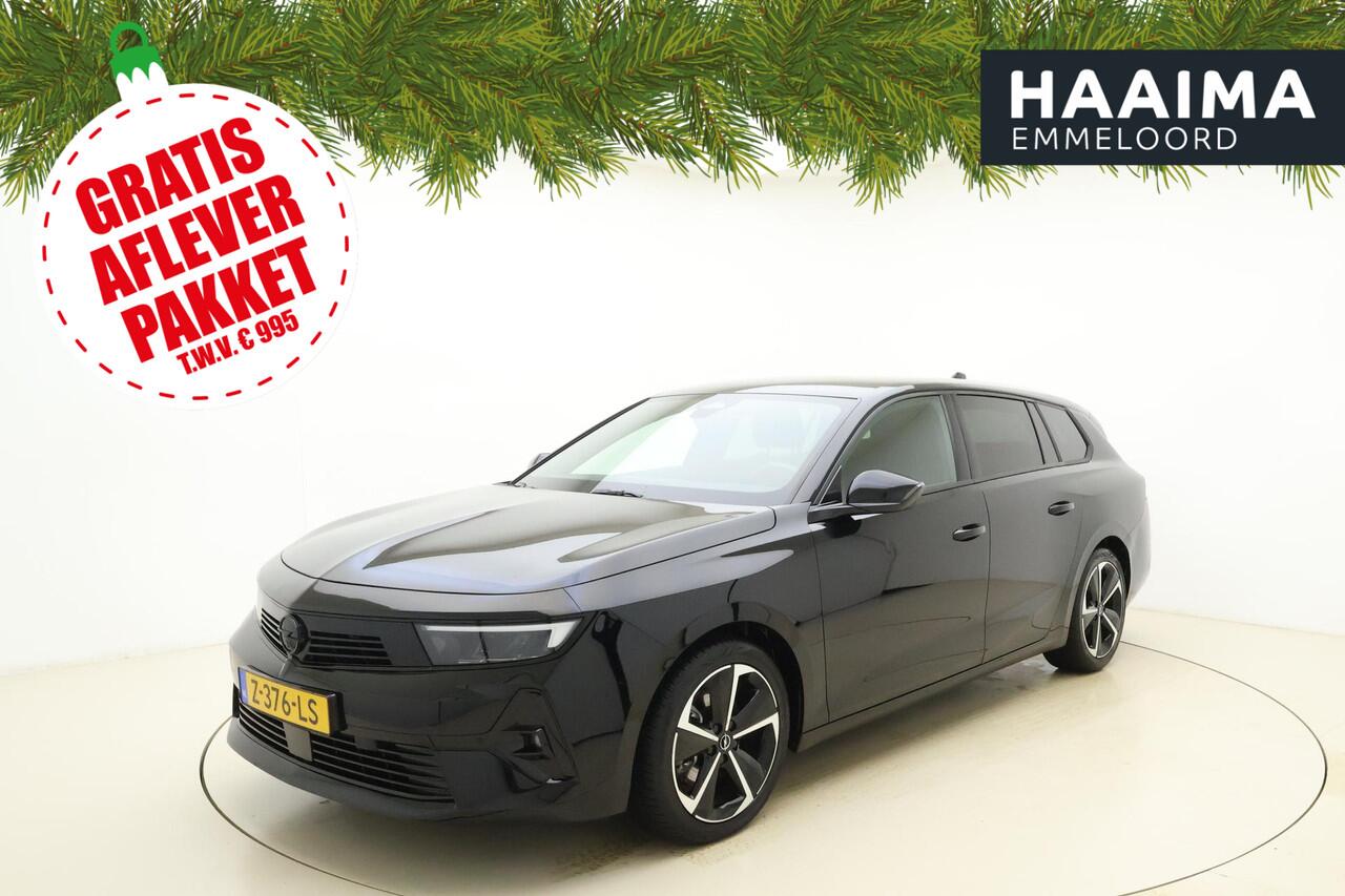 Opel ASTRA Sports Tourer 1.2 Turbo 130 Pk Automaat GS | ECC | Navigatie | Camera | AGR | Parkpilot | Winterpakket | Private-Glas | Cruise control | LM-Velgen | Afneembare Trekhaak