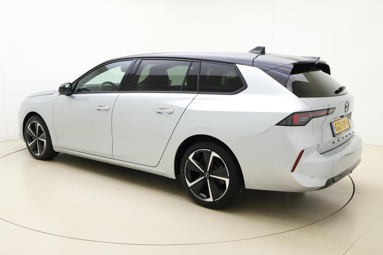 Opel ASTRA Sports Tourer 1.2 Turbo 145pk Hybrid GS | Navigatie | Stoel & Stuurverwarming | Keyless | Lichtmetalen velgen | Extra getint glas | Camera | Climate control | Zwart dak