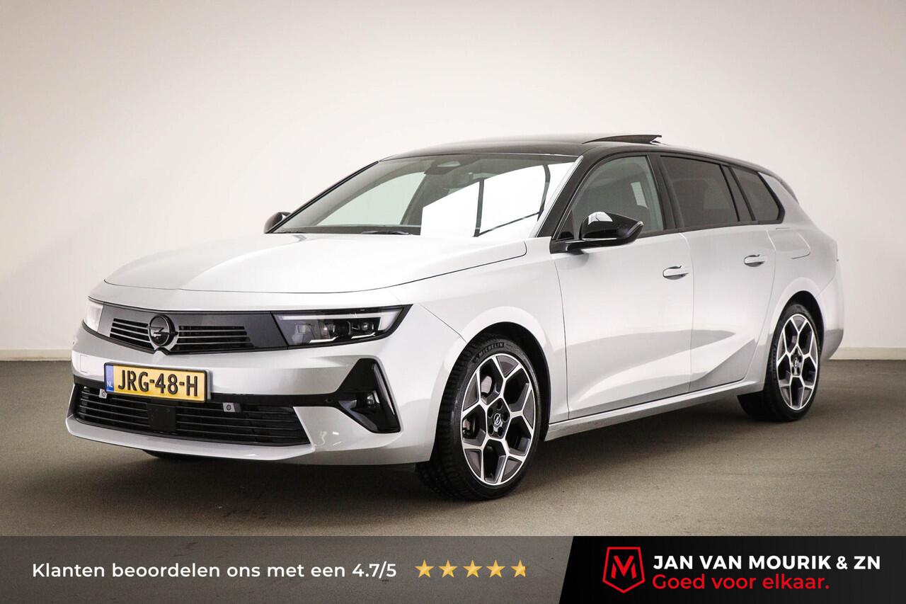 Opel ASTRA Sports Tourer 1.6 Hybrid Ultimate | PANORAMADAK | STOELEN- PACK | HEAD UP | TREKHAAK | 18"