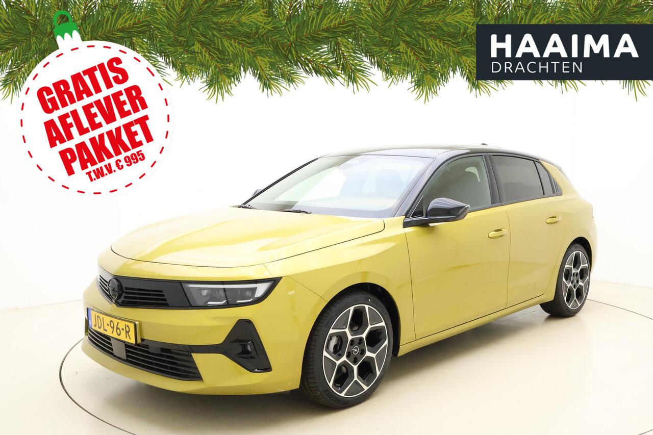 Opel ASTRA 1.2 Turbo GS 130pk Automaat | Adaptive Cruise Control | 360° Camera | 18" Lichtmetalen velgen | Panorama dak | Stoelverwarming | Keyless Entry & Start | Navigatie