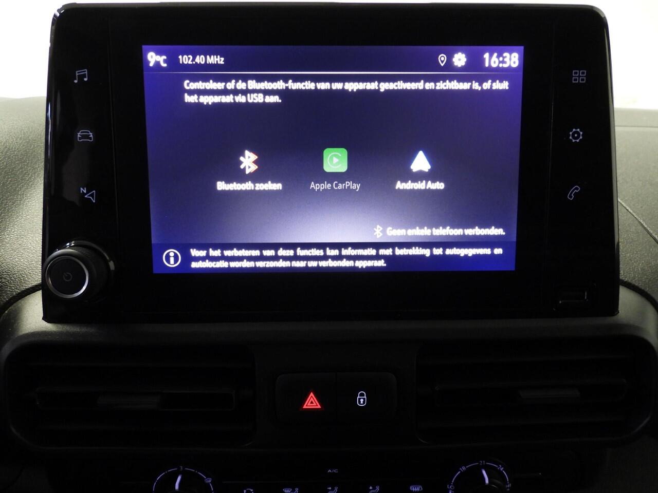 Opel COMBO 1.2 Turbo L1H1 Edition NAVI-APP/AIRCO/CRUISE/PDC/SCHUIFDEUR!