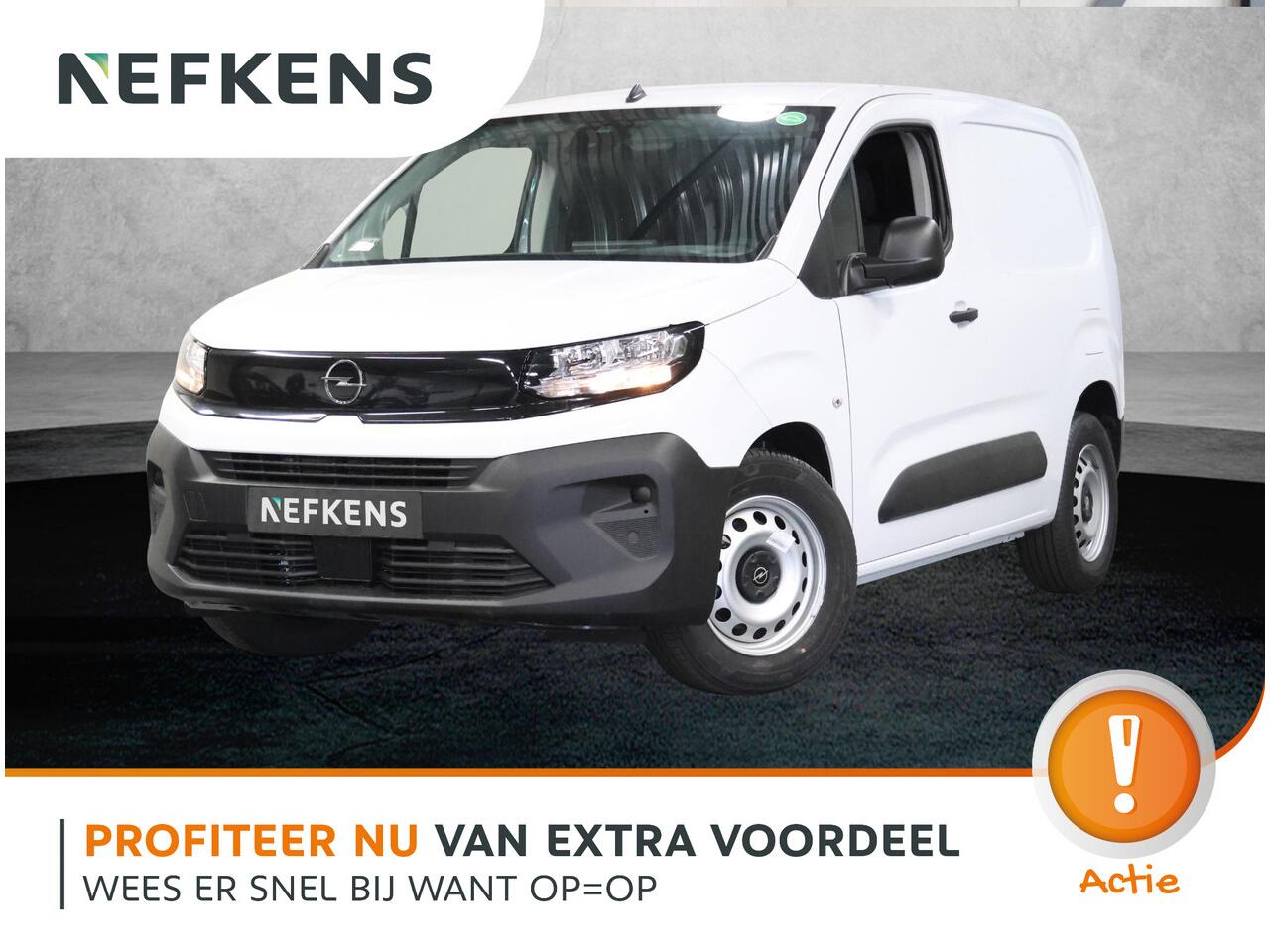 Opel COMBO Electric L1 50 kWh | Antislip (9mm) | Houten Zijwanden | DAB + | Comfortstoel |