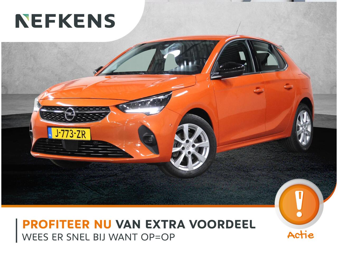 Opel CORSA 100PK Elegance | 1ste eigenaar | AUTOMAAT | AppleCarplay/Android Auto | Camera | Cruise Control | Navigatie | LEER/Stof | Armsteun | Airco | Parkeersensoren |