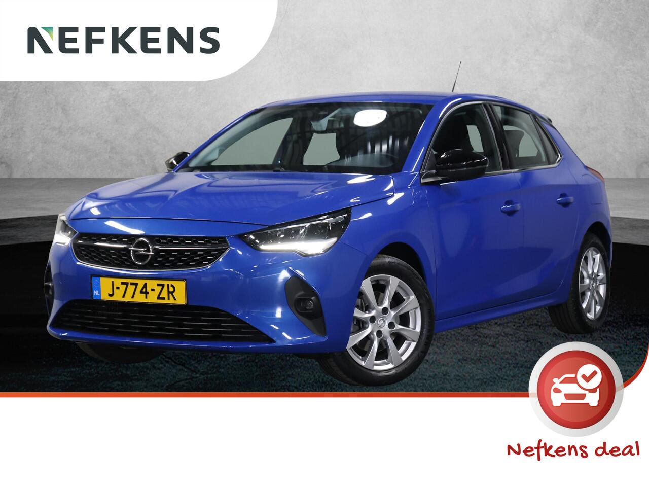 Opel CORSA 100PK Elegance | 1ste eigenaar | Trekhaak | LEER/Stof | Armsteun | AppleCarPlay/Android | AUTOMAAT | Airco | Cruise Control | Isofix | DAB Radio | LM Velgen |