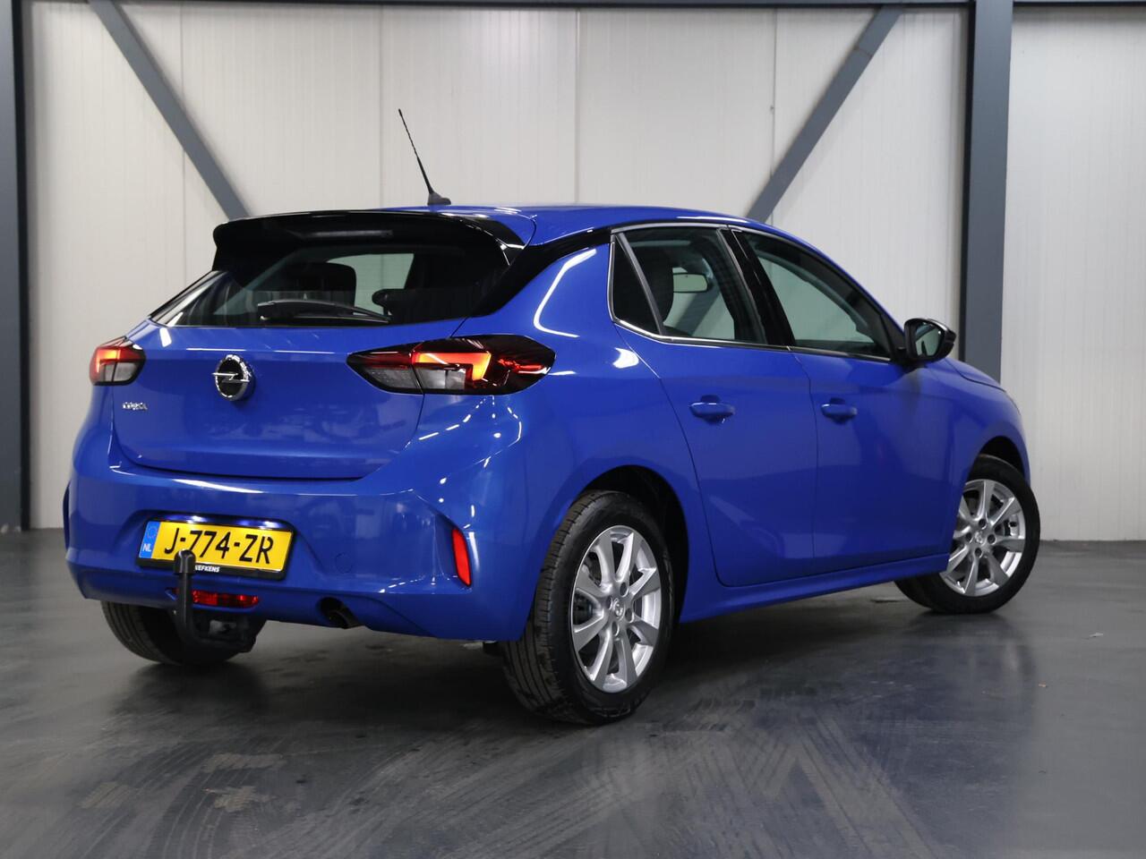 Opel CORSA 100PK Elegance | 1ste eigenaar | Trekhaak | LEER/Stof | Armsteun | AppleCarPlay/Android | AUTOMAAT | Airco | Cruise Control | Isofix | DAB Radio | LM Velgen |