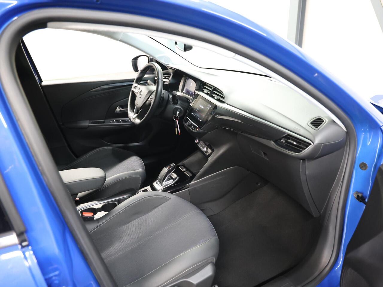 Opel CORSA 100PK Elegance | 1ste eigenaar | Trekhaak | LEER/Stof | Armsteun | AppleCarPlay/Android | AUTOMAAT | Airco | Cruise Control | Isofix | DAB Radio | LM Velgen |