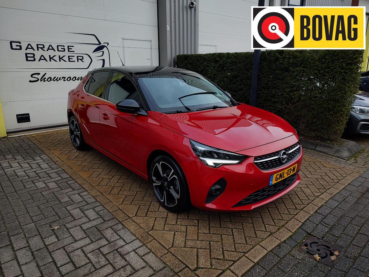 Opel CORSA 1.2 Elegance, Panoramadak, LED, Halfleder, Riem vervangen, Camera