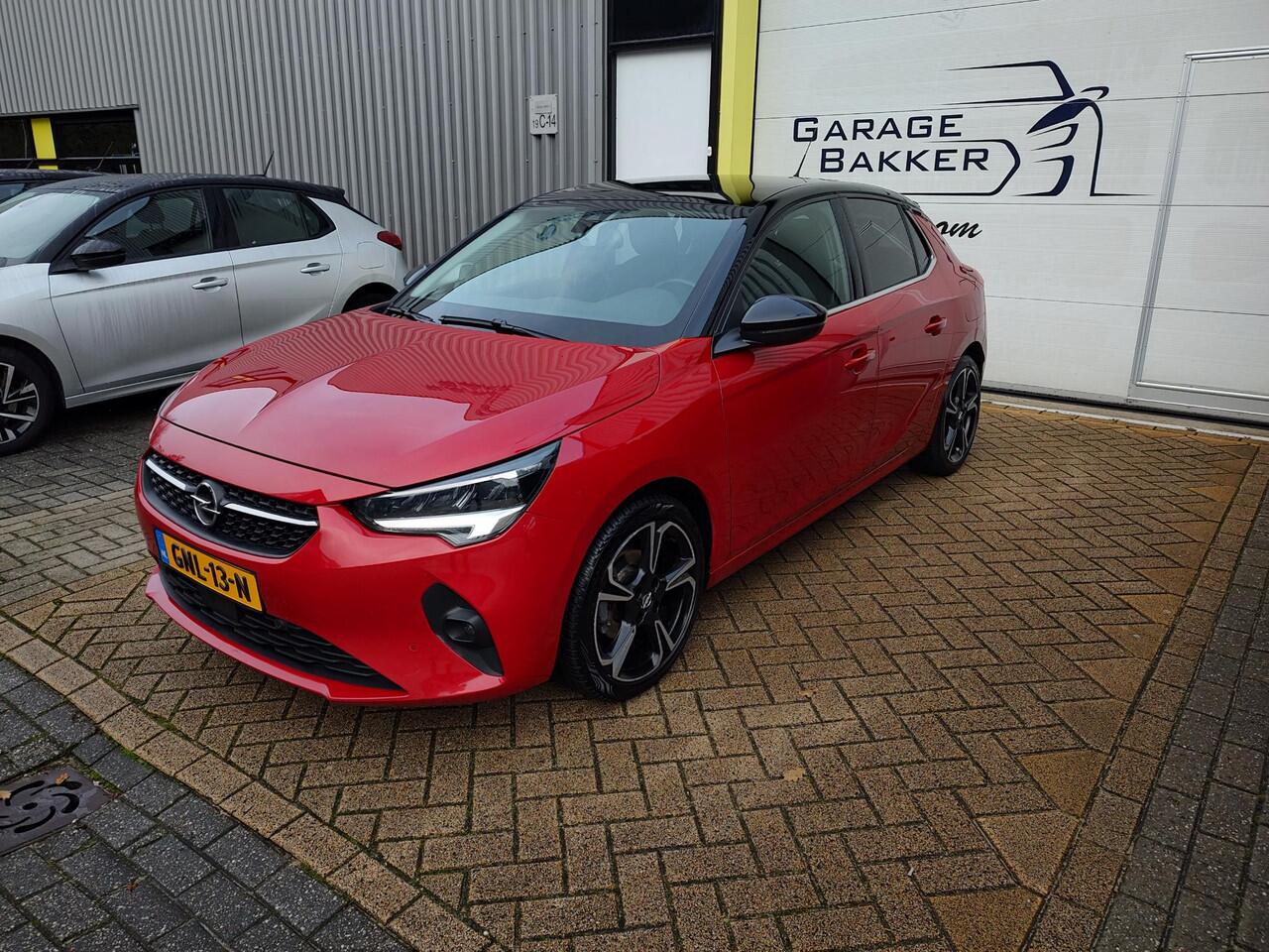 Opel CORSA 1.2 Elegance, Panoramadak, LED, Halfleder, Riem vervangen, Camera