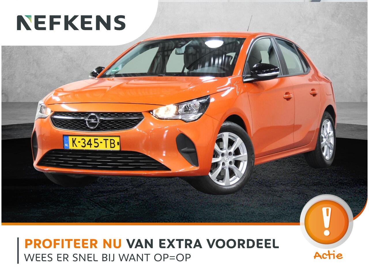 Opel CORSA 100PK Edition | 1ste eigenaar | AppleCarPlay/Android | 16"LMV | Airco | Cruise Control | Isofix |