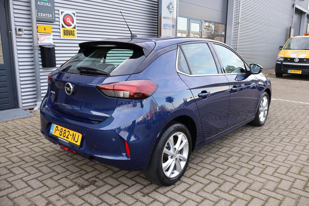 Opel CORSA 1.2 Elegance 1e Eigenaar | NL-Auto | Volledig Onderh | BTW | Navi | Sfeer | Carplay | Bots | Cruise | DAB | Full Led | Verkeersbord detectie | PDC Achter