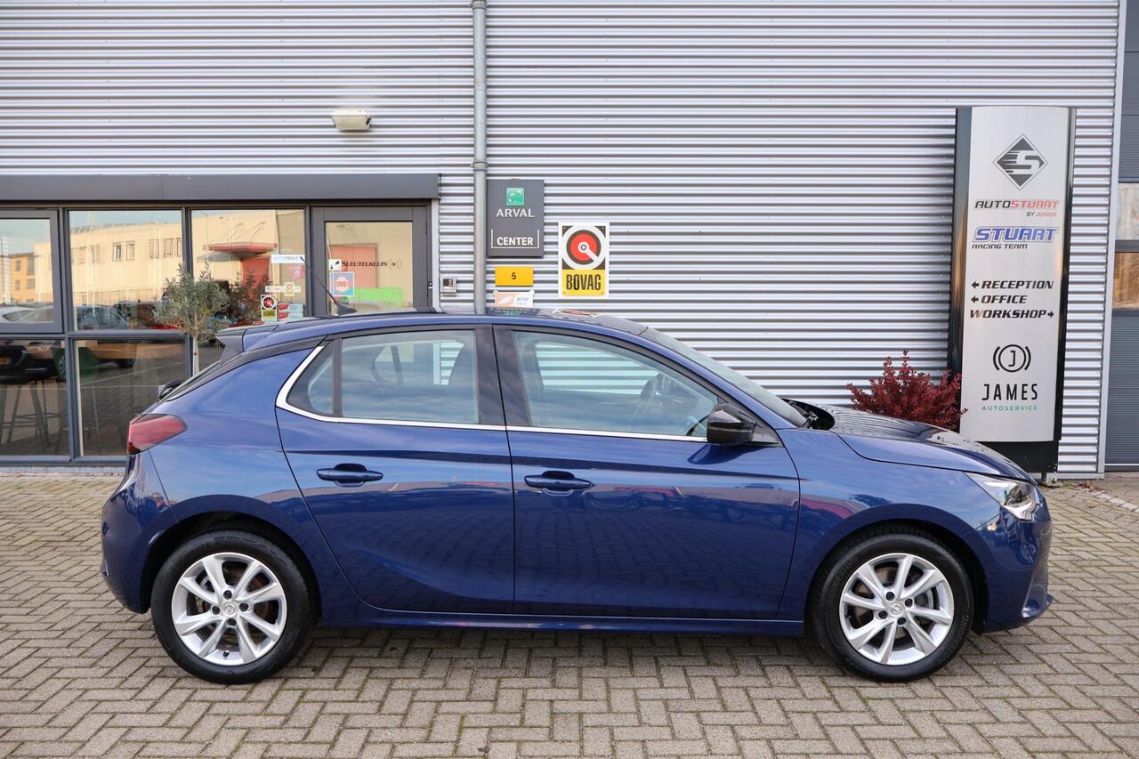 Opel CORSA 1.2 Elegance 1e Eigenaar | NL-Auto | Volledig Onderh | BTW | Navi | Sfeer | Carplay | Bots | Cruise | DAB | Full Led | Verkeersbord detectie | PDC Achter