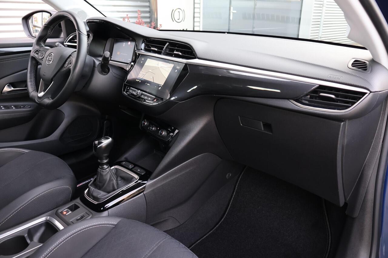Opel CORSA 1.2 Elegance 1e Eigenaar | NL-Auto | Volledig Onderh | BTW | Navi | Sfeer | Carplay | Bots | Cruise | DAB | Full Led | Verkeersbord detectie | PDC Achter