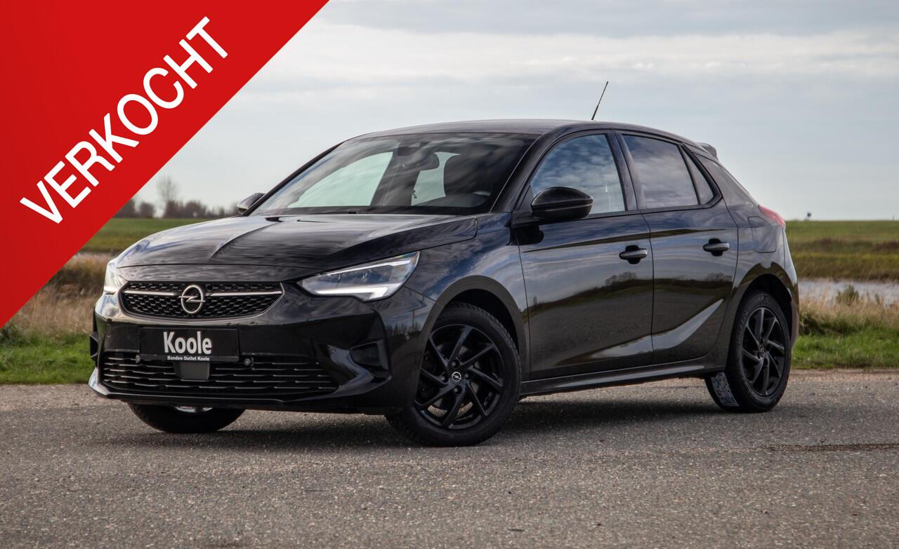 Opel CORSA 1.2 Turbo GS BLACK LINE / APPLE CARPLAY / AUTOMAAT / 360 CAMERA / STOELVERWARMING