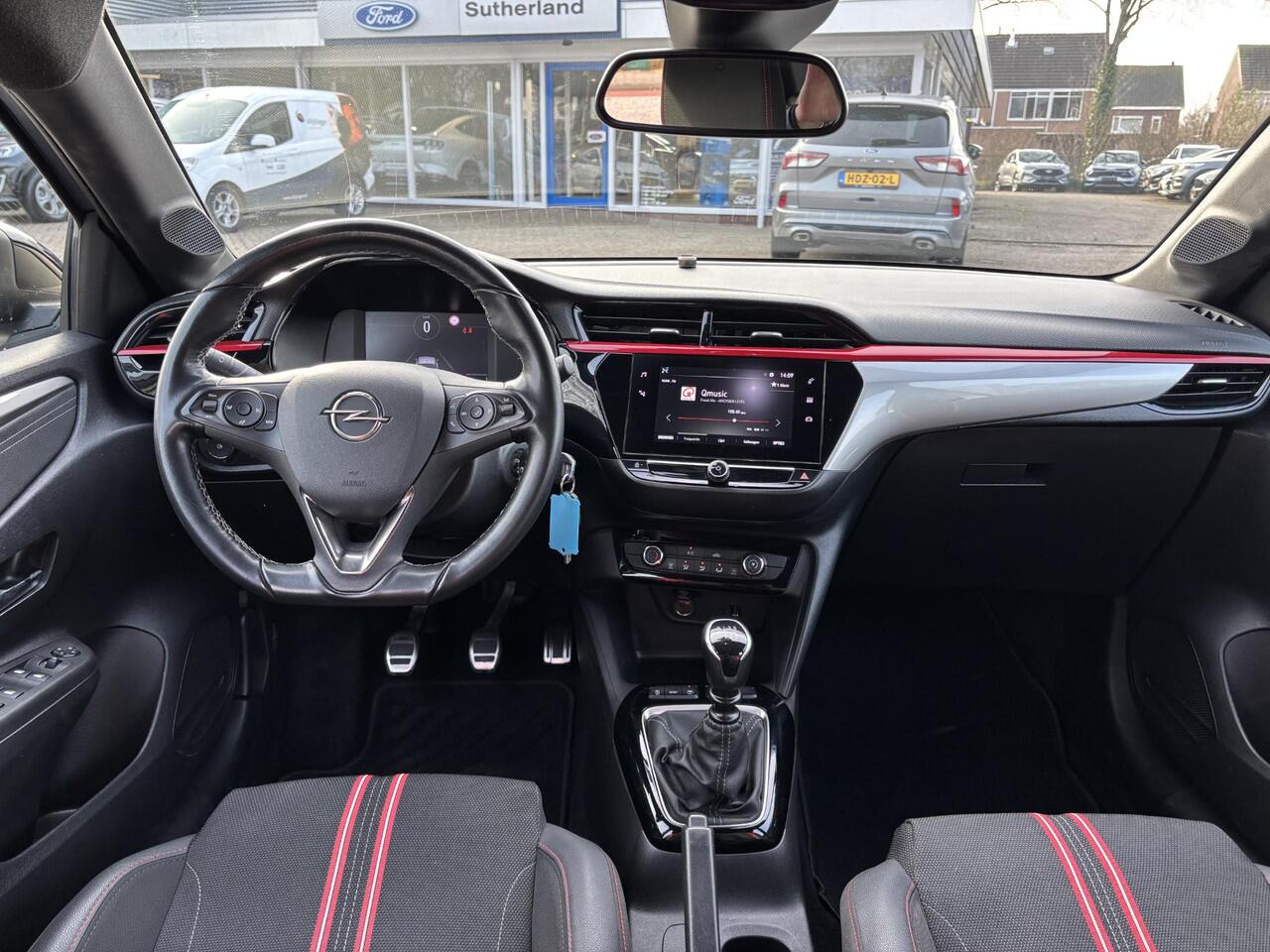 Opel CORSA 1.2 GS Line 102pk 5 deurs | Zwarte velgen | LED Koplampen | Airco | Cruise control | Apple Carplay | Android Auto