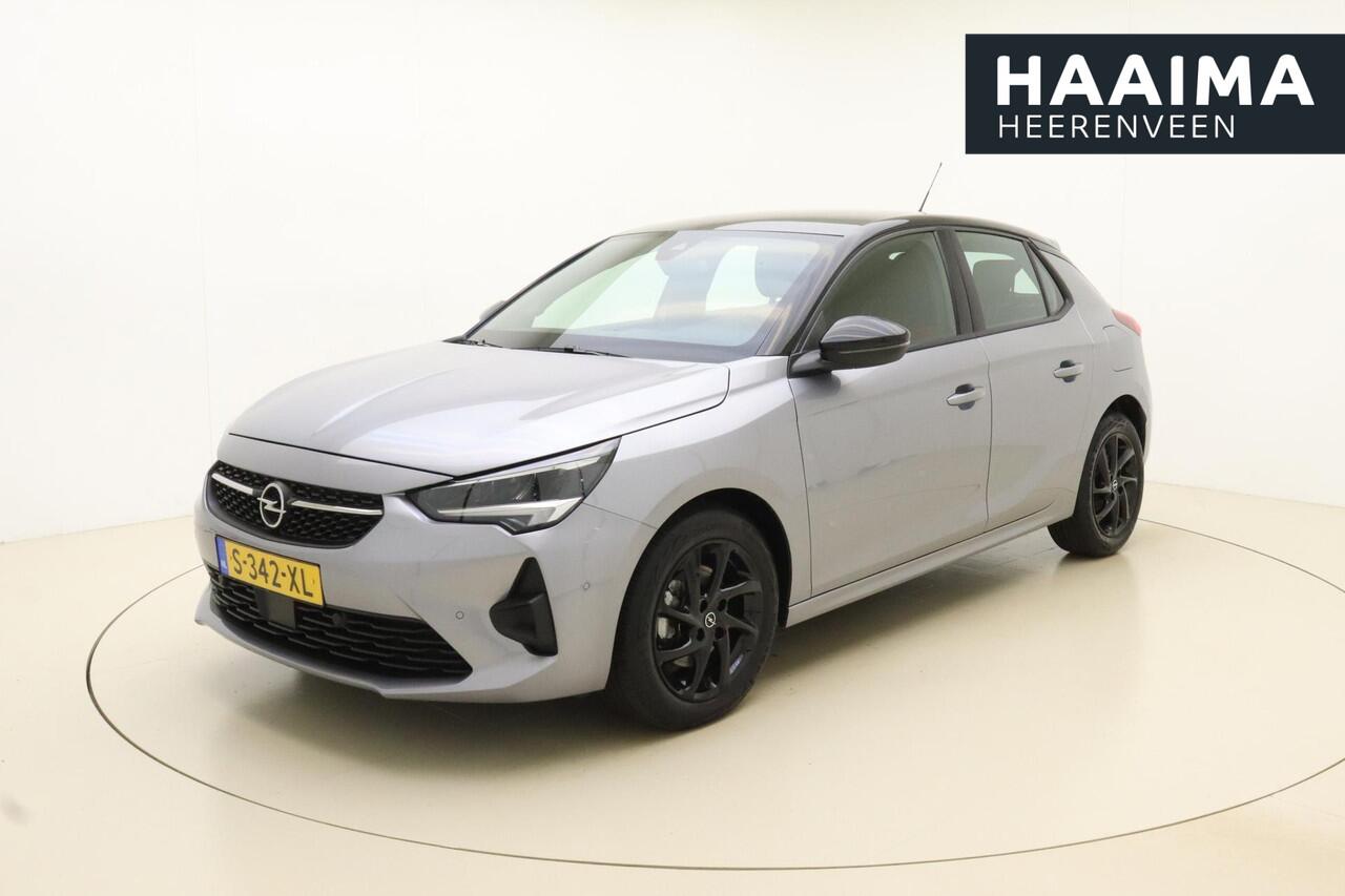Opel CORSA 1.2 Turbo 100pk GS | Navigatie | Achteruitrijcamera | Climate dontrol | Cruise control | Keyless | Parkeersensoren | Zwart dak | Dodehoek detectie