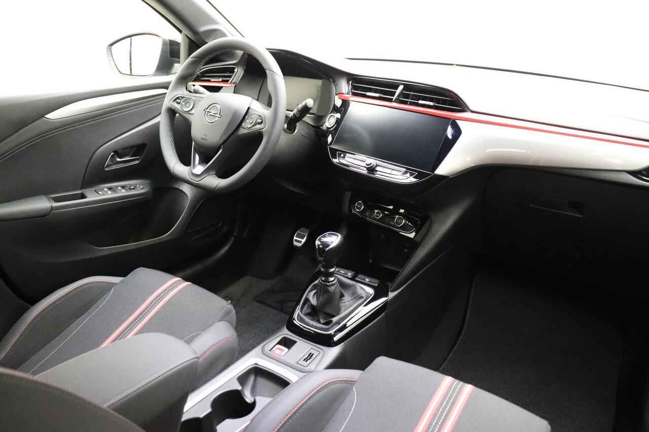 Opel CORSA 1.2 Turbo 100pk GS | Navigatie | Achteruitrijcamera | Climate dontrol | Cruise control | Keyless | Parkeersensoren | Zwart dak | Dodehoek detectie