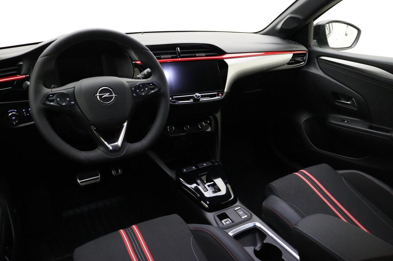 Opel CORSA 1.2 Turbo 130pk Automaat GS | Achteruitrijcamera | Parkeersensoren V+A | Cruise & Climate control | Apple Carplay / Android Auto | Lichtmetalen velgen | Zwart dak