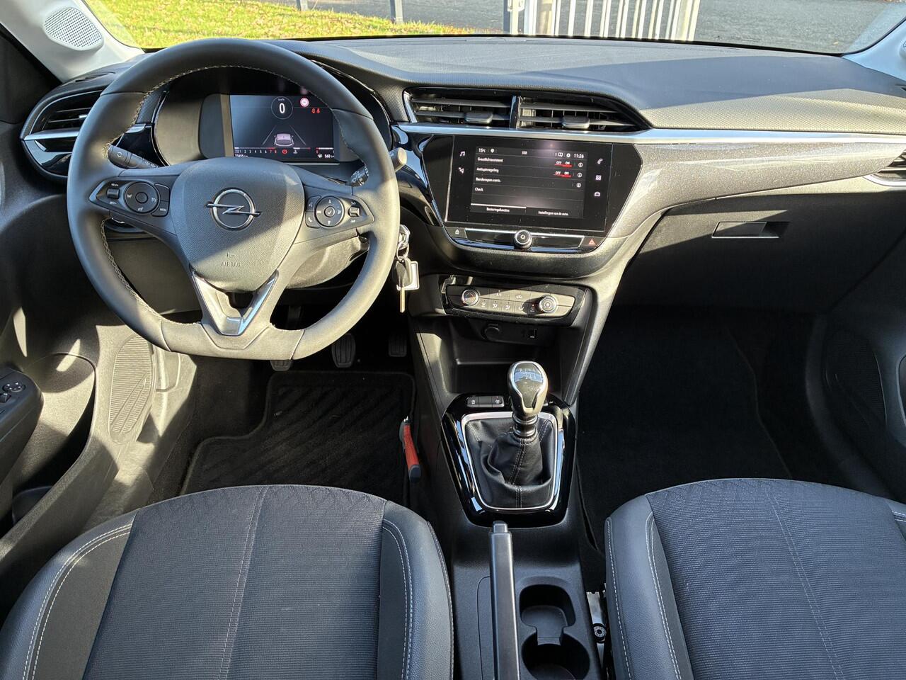 Opel CORSA 1.2 Turbo 100Pk Elegance | Airconditioning | Navigatie | Parkpilot | Elektrisch Pakket | Cruise control | Lichtmetalen Velgen