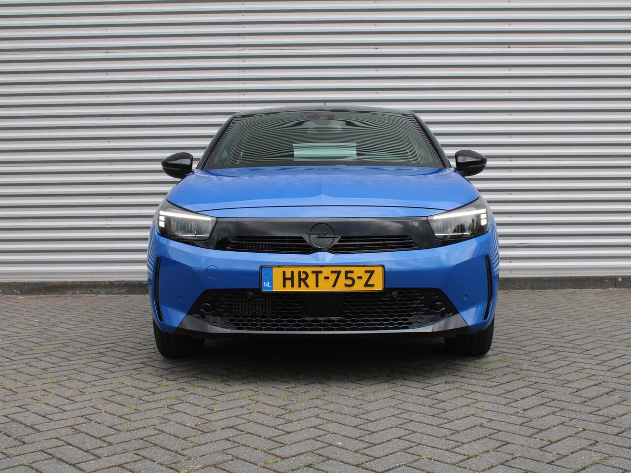 Opel CORSA 1.2 Turbo GS | Camera | Cruise | Parkeersensoren v+a | Dodehoeksensor | Apple Carplay/Android Auto | LED | 16" LM | Airco |