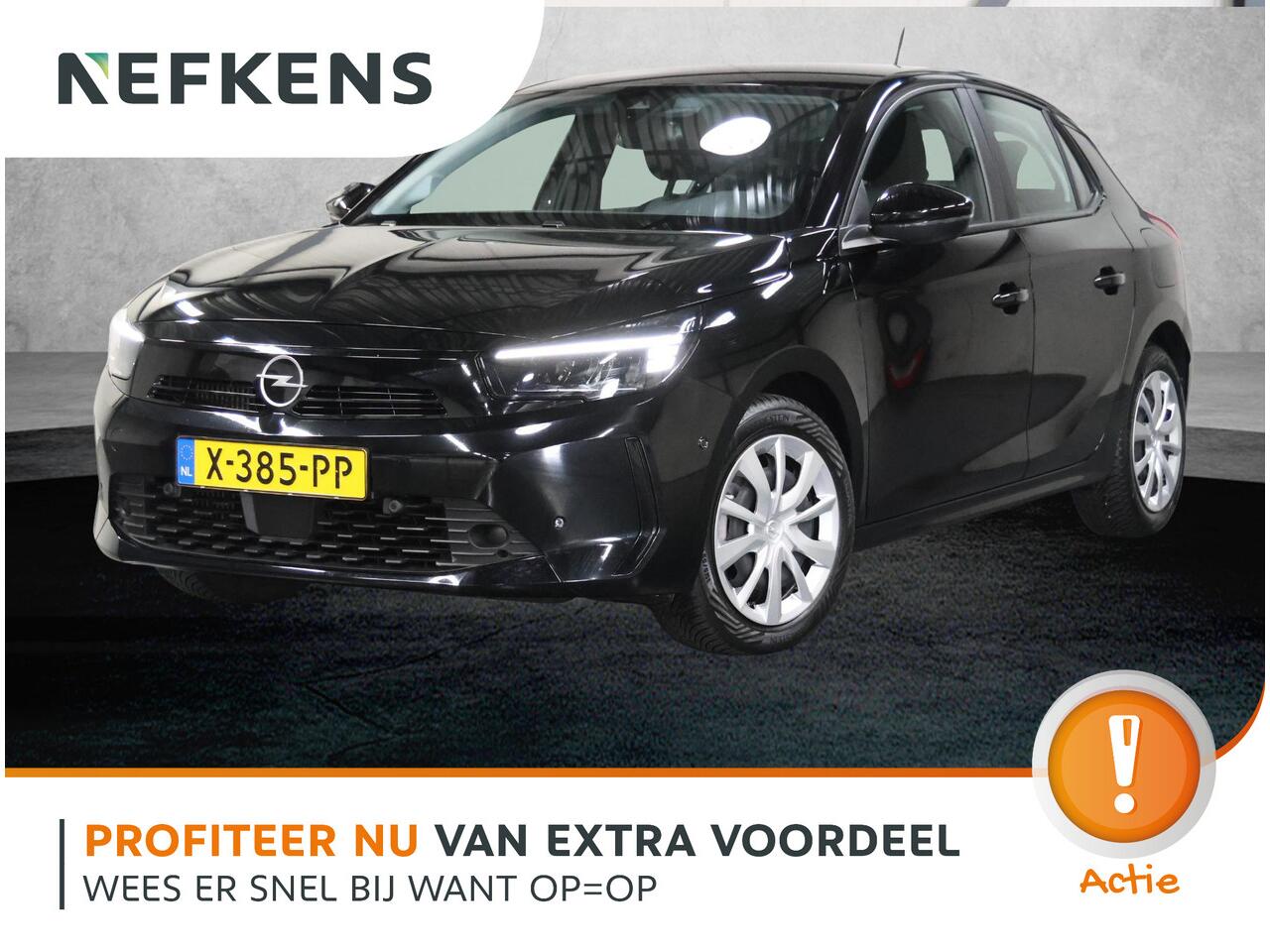 Opel CORSA 1.2 100PK Turbo | AppleCarplay/AndroidAuto | Airco | Cruise Control | 10"scherm | Camera | LED | Parkeersensoren | Isofix | All Season Banden |