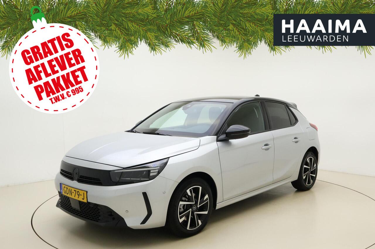 Opel CORSA 1.2 Turbo Hybrid GS Automaat | Navigatie | Climate control | Keyless | Camera | Zwart dak | Lichtmetalen velgen | Extra getint glas