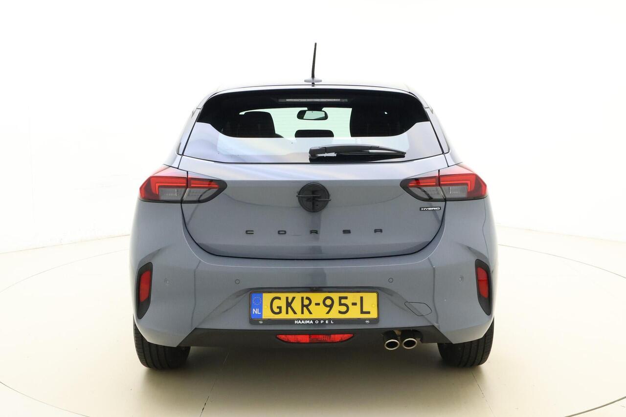 Opel CORSA 1.2 Turbo Hybrid GS 145 PK Automaat | Navigatie via Carplay | Cruise control | DAB radio | Camera | Zwart dak | Parkeersensoren