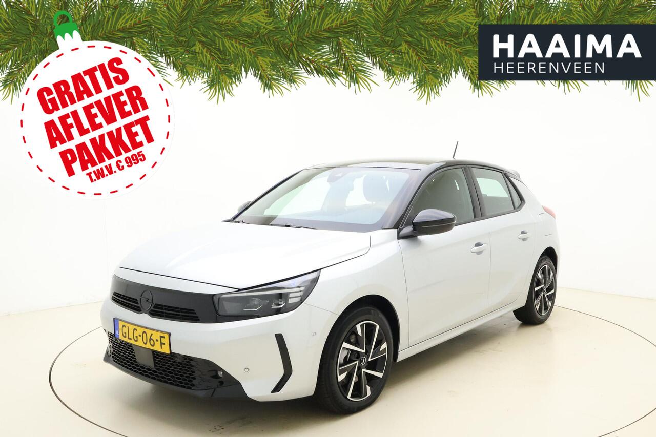 Opel CORSA 1.2 Turbo 145pk Hybrid Automaat GS | Navigatie via Carplay | Airco | Camera | Cruise control | LED verlichting | Parkeersensoren | Lichtmetalen velgen | Sportstoelen