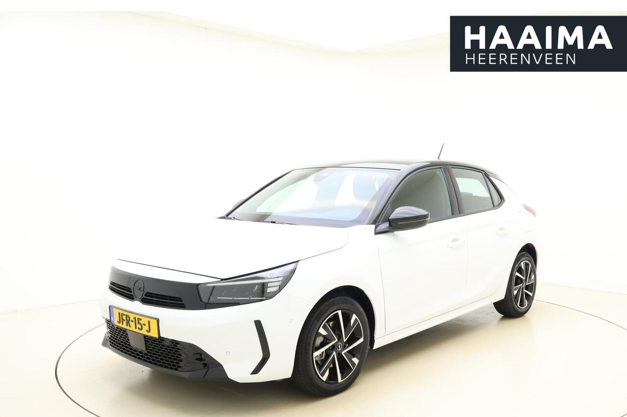 Opel CORSA 1.2 Turbo 100pk GS | Navigatie via Carplay | Camera | Parkeersensoren voor en achter | Zwart dak | Lichtmetalen velgen | Nieuw model