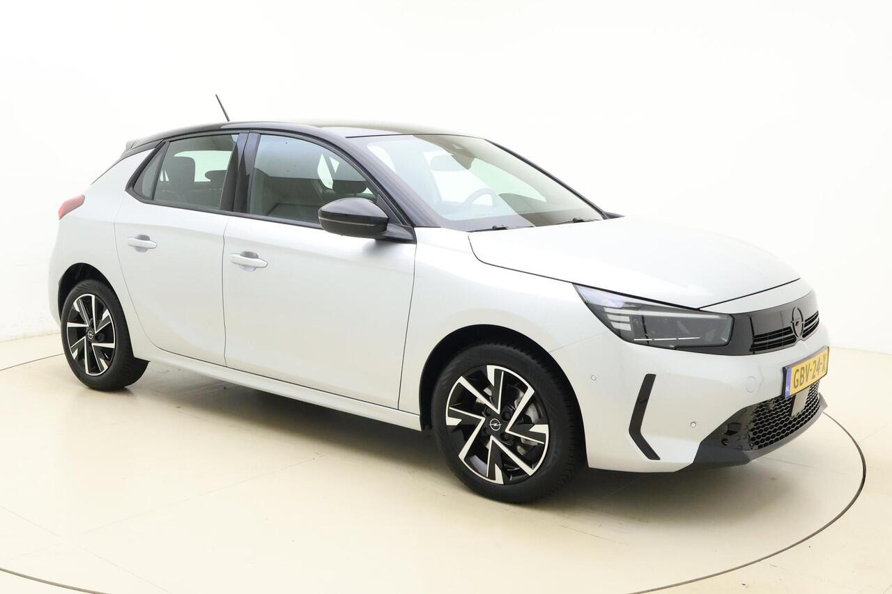 Opel CORSA 1.2 Turbo 100pk GS | Climate control | Navigatie via Carplay | Stoel & Stuurverwarming | Zwart dak | Lichtmetalen velgen | Cruise control | Camera