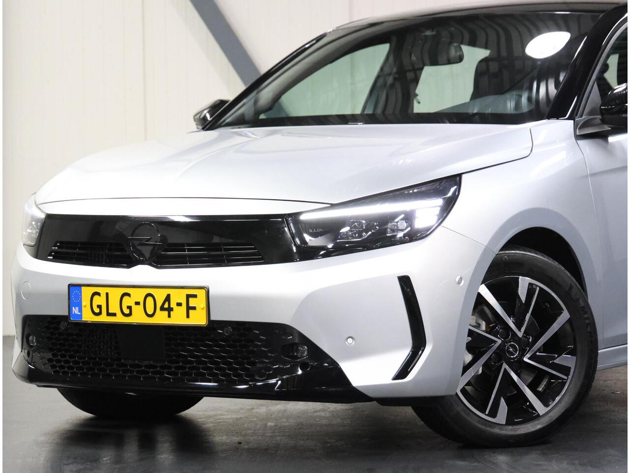 Opel CORSA 1.2 136PK Turbo Hybrid GS | 1ste eigenaar | AppleCarPlay/AndroidAuto | Armsteun | Airco | Camera | Cruise Control | 10"scherm | 16''LMV | Two-Tone | LED | Virt.Cockpit | Parkeersensoren Rondom |