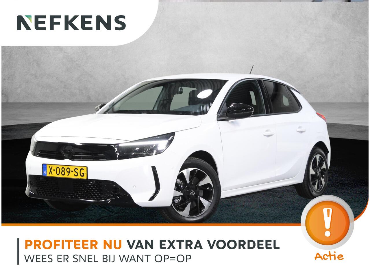 Opel CORSA GS 50kWh 136PK | 1ste eigenaar | ACCU 99% | Dodehoekdetectie | Camera | Climate Control | Cruise Control | 10"scherm | Navigatie | LM velgen | Keyless | Isofix | Parkeersensoren | Warmtepomp |