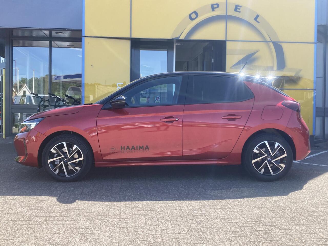 Opel CORSA 1.2 Turbo 110pk Hybrid Automaat Yes | Navi via Apple Carplay / Android Auto | Cruise control | LED koplampen | Parkeersensoren | Sportstoelen | Stoel- en Stuurverwarming | Zwart dak